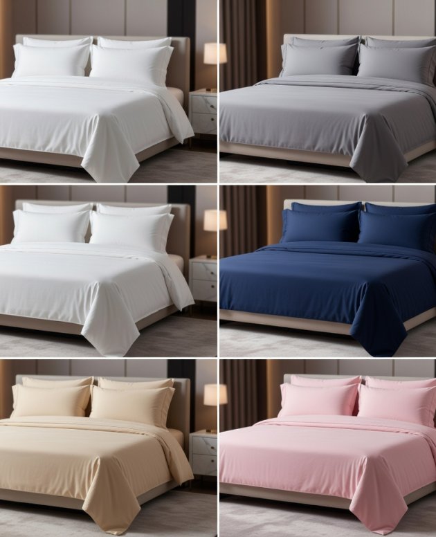 Pack Of 5 King Size Bedsheet 100% Cotton
