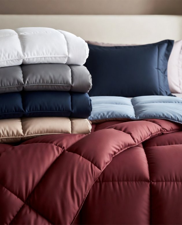 Pack Of 2 Adult Size Comforters 100% Cotton